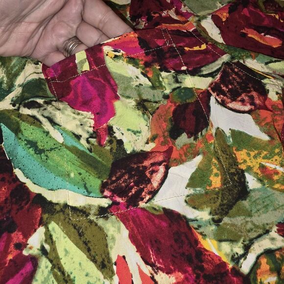 JAMS WORLD ANTHURIUM Sz XL Vibrant AOP Floral Pocket Button Up Hawaii S/S Shirt - Picture 4 of 8